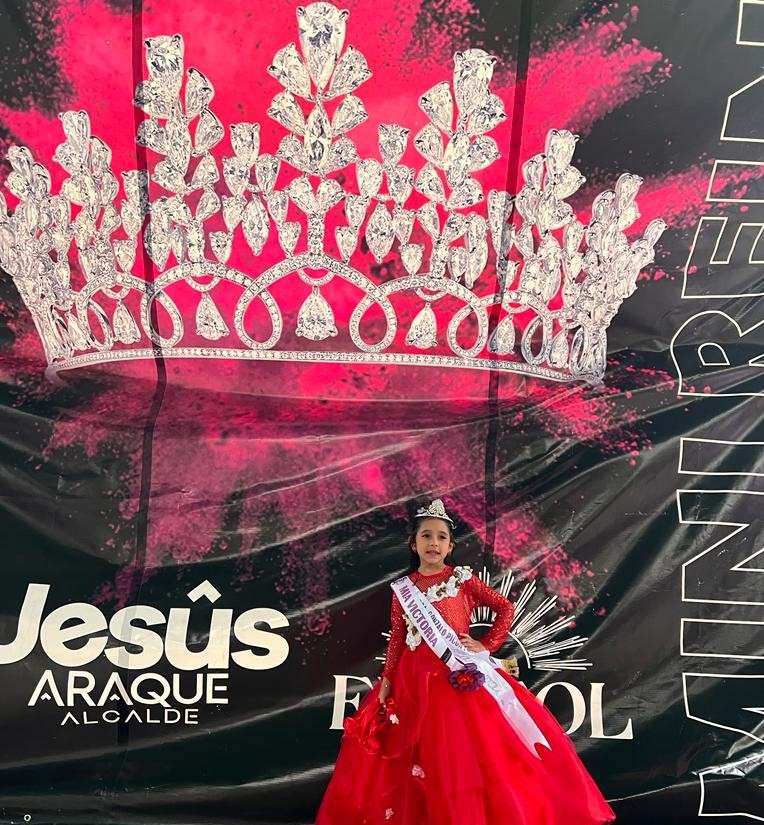 Alcalde Jesús Araque y Ferisol eligieron Mini Reina de la parroquia Gonzalo Picón