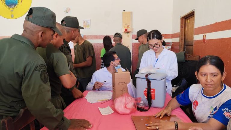 Más de 600 atenciones se brindaron en Batallón Justo Briceño durante Operativo Médico