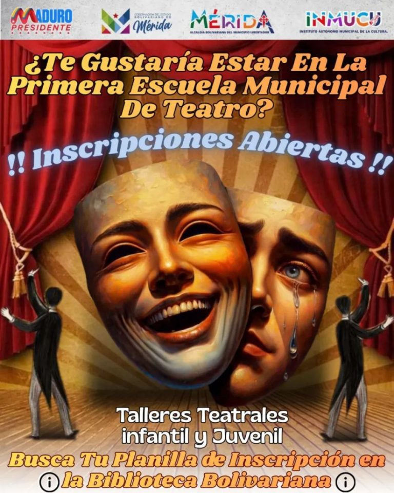 Inmucu abre taller de actuación para infancias y juventudes