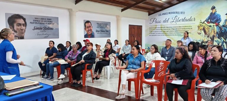 Acompañar la salud mental de trabajadoras y trabajadores del municipio Libertador es la meta