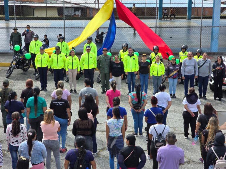 Más de 12.000 habitantes de Jacinto Plaza celebran activación de patrullas para la paz