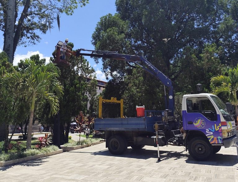 Alcaldía de Mérida intensifica rehabilitación de la Plaza Bolívar