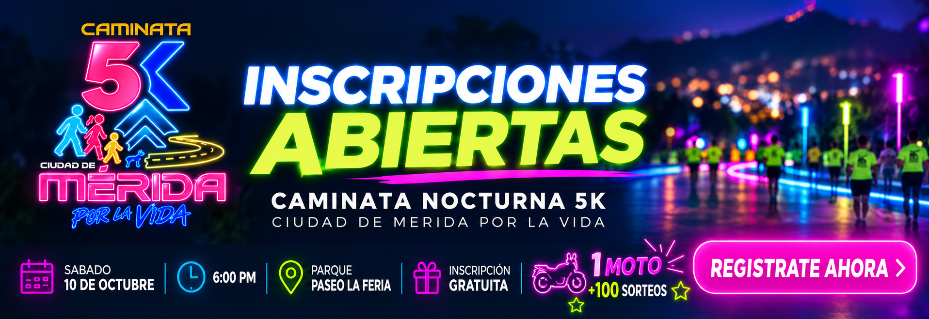 Inscripción caminata 5k